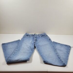 Vintage Express Bleus Women's Jeans Extreme‎ Flare Size 7/8 Blue